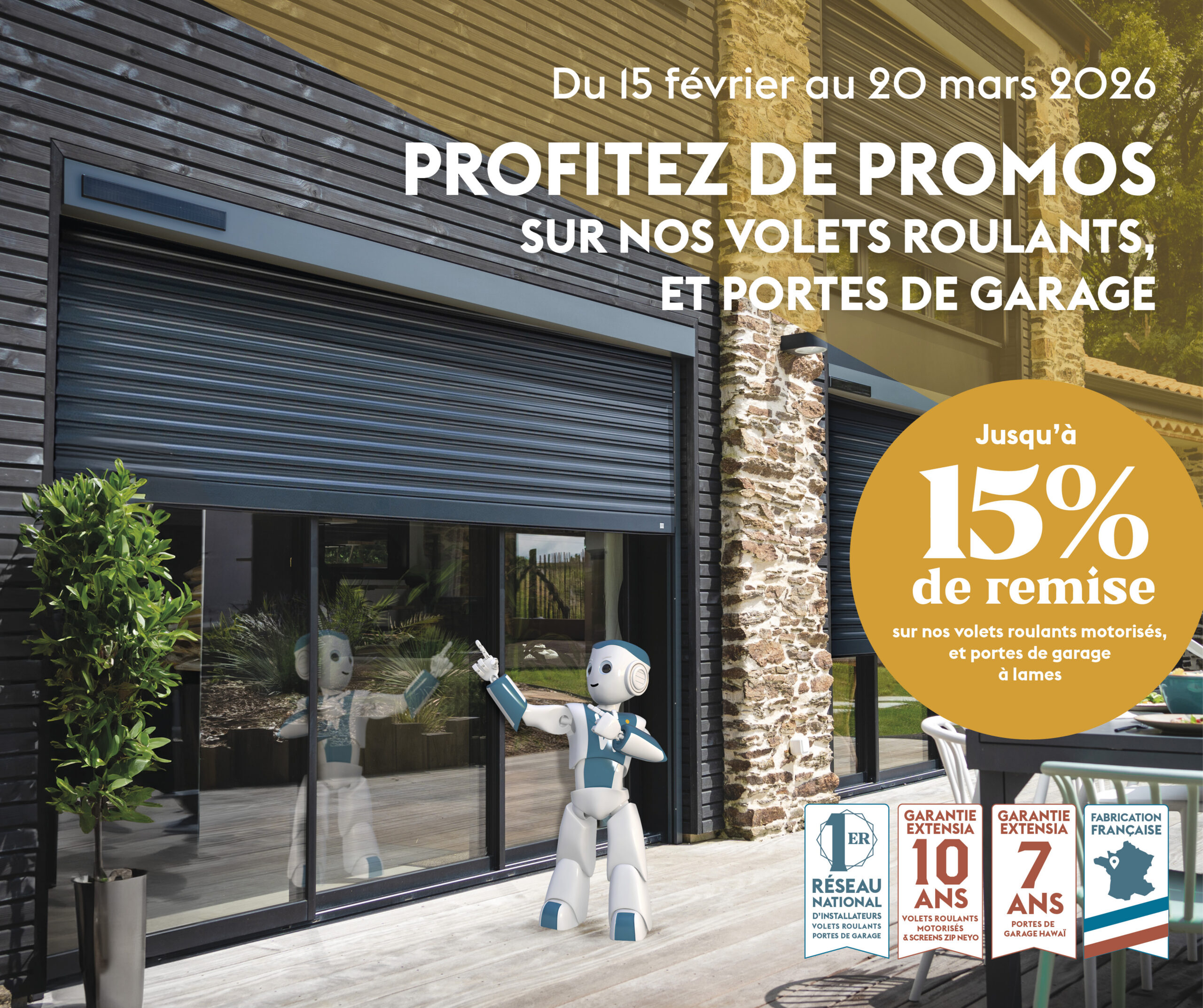 Du 15 février au 20 mars 2026, profitez de notre offre promo de printemps